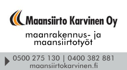 Maansiirto Karvinen Oy logo